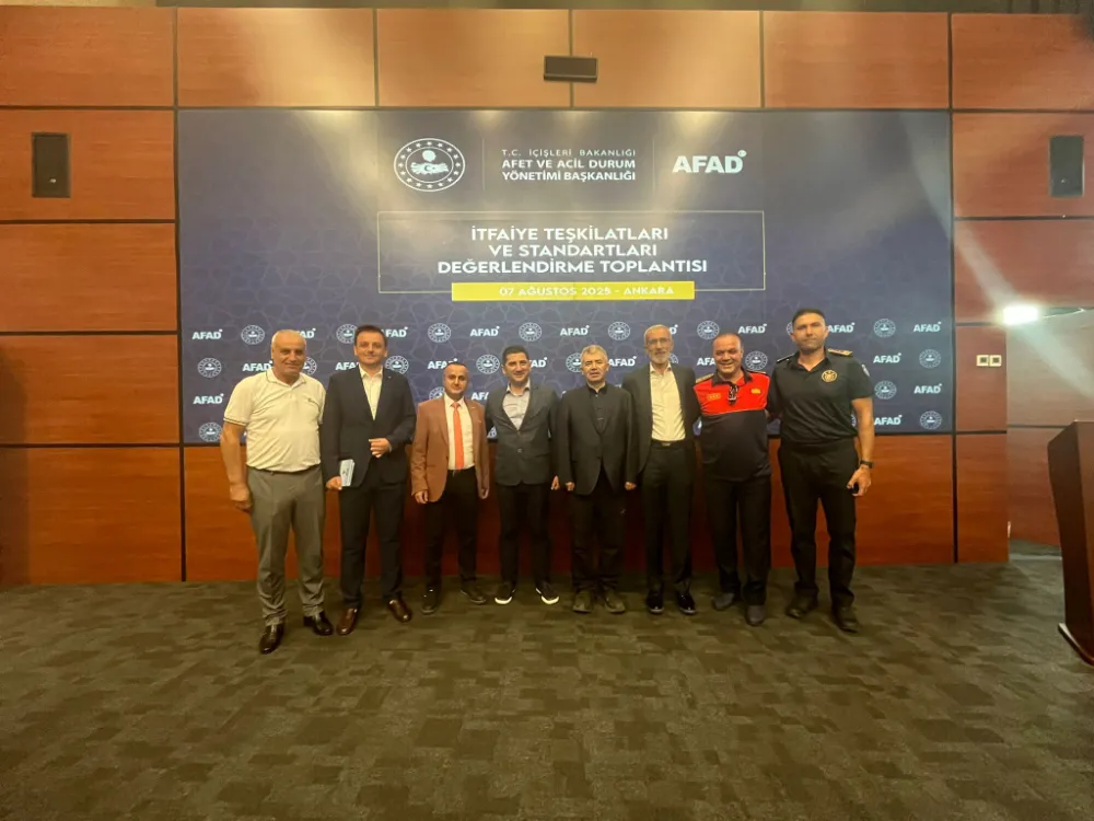 Kurtalan İtfaiyesi Ankara’da Temsil Edildi