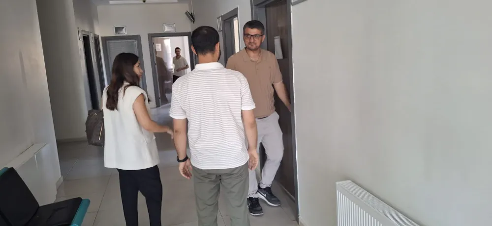 Siirt İl Sağlık Müdürü Hacıoğlu ve Halk Sağlığı Başkanı Küçükşen’den Kayabağlar’a Ziyaret