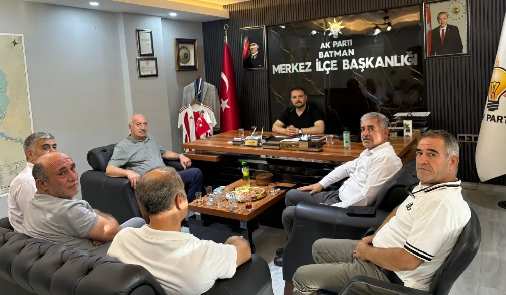 AK PARTİ SİİRT MERKEZ İLÇE TEŞKİLATINDAN BATMAN’A ZİYARET