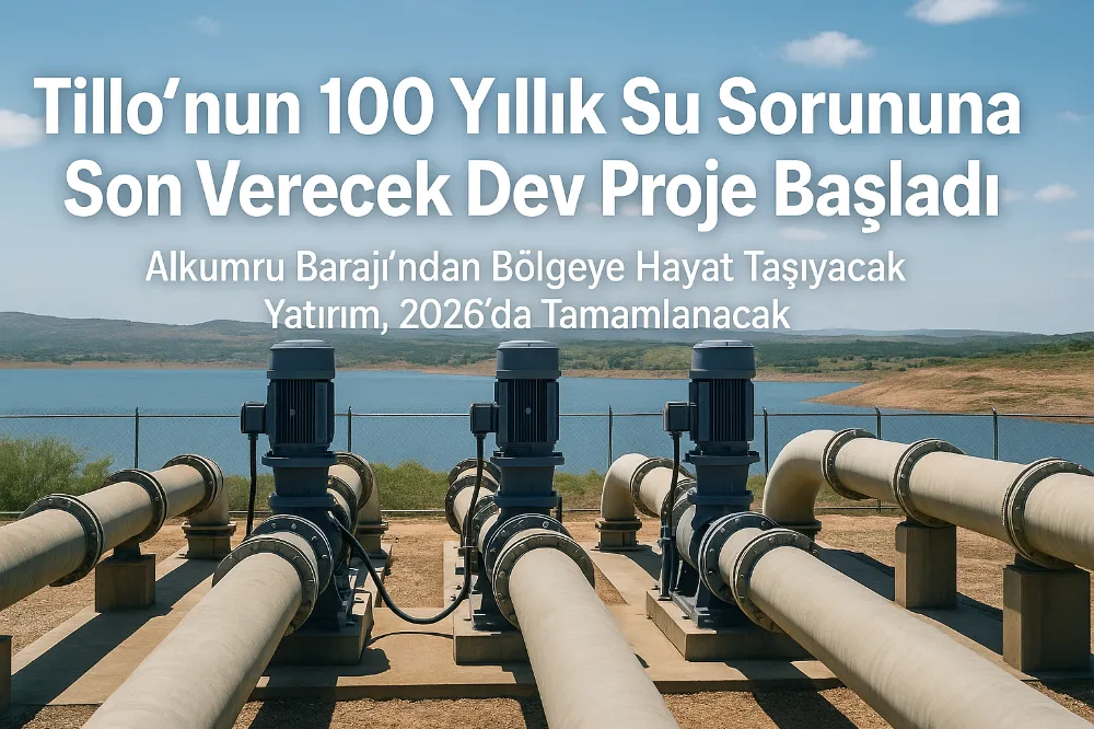 Tillo’nun 100 Yıllık Su Sorununa Son Verecek Dev Proje Başladı