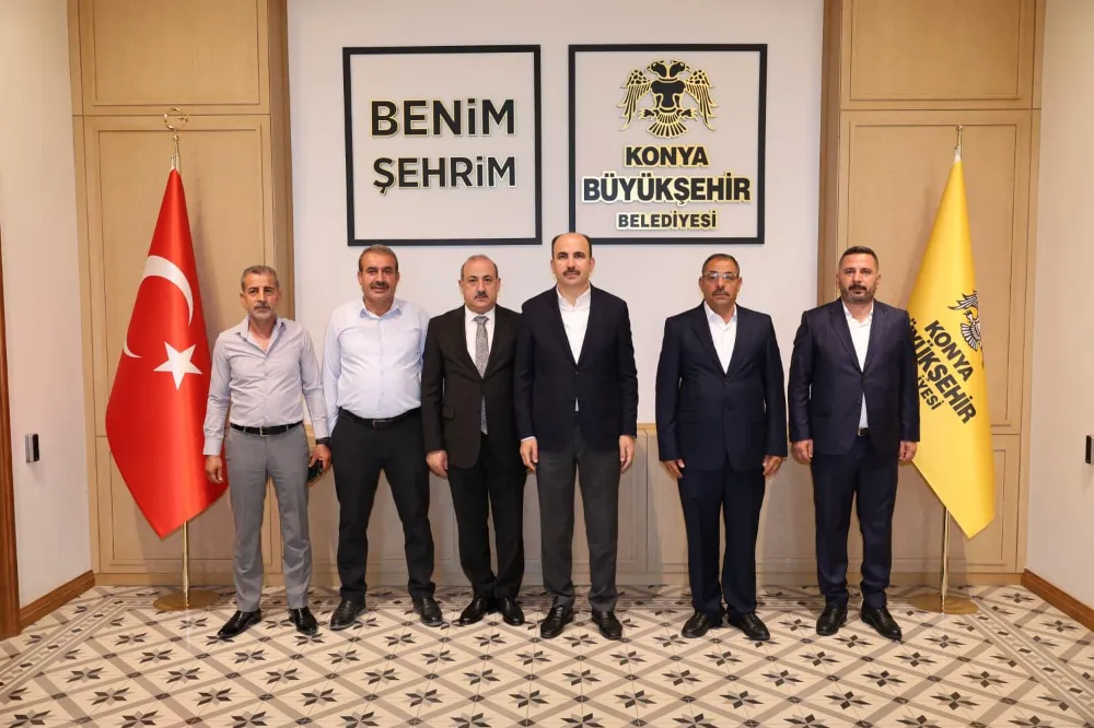 Konya Büyükşehir Belediye Başkanı Altay, Siirt Eruhlular Heyetini Ağırladı