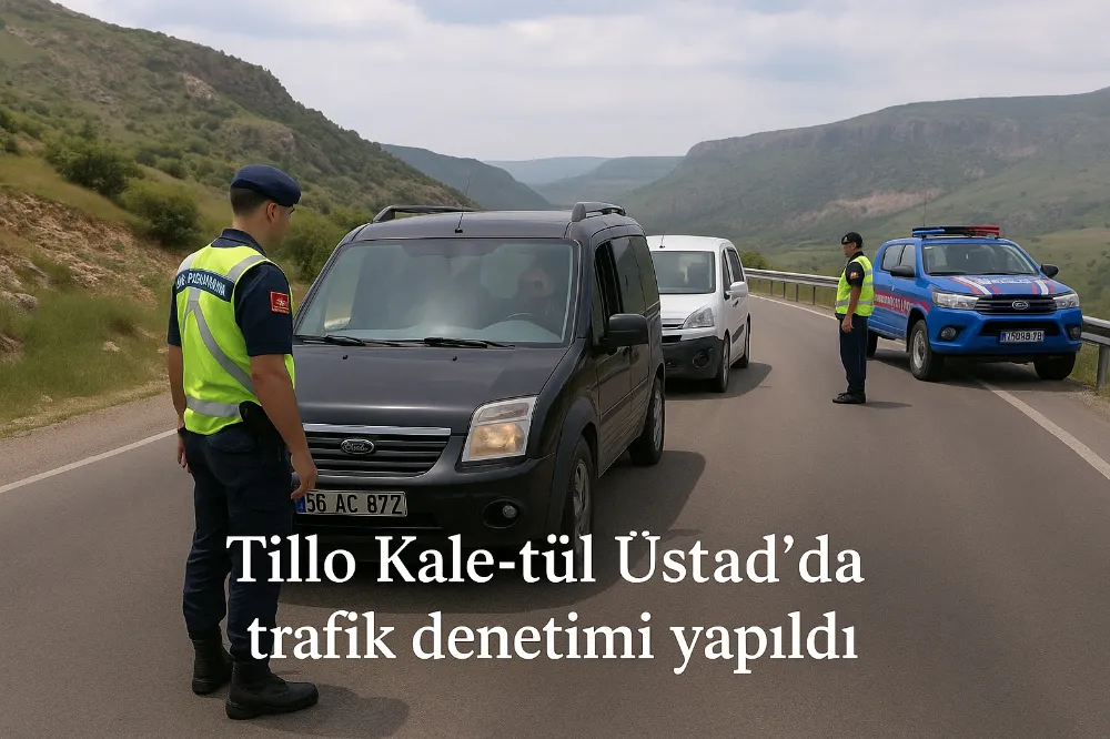 Tillo’da Trafik Güvenliği Denetimi: 87 Araç ve 111 Sürücü Kontrol Edildi