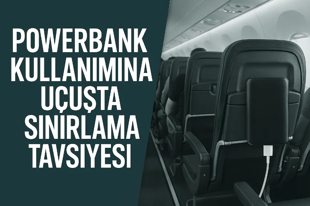Powerbank Kullanımına Uçuşta Sınırlama Tavsiyesi