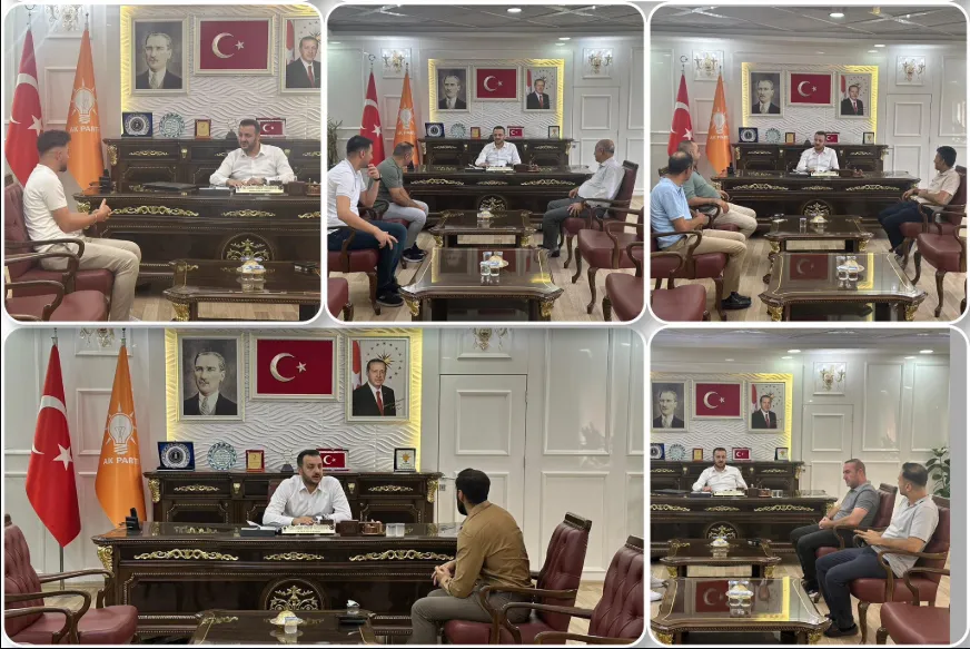 AK Parti Siirt İl Başkanlığı, Hemşehri Buluşmalarına Devam Ediyor