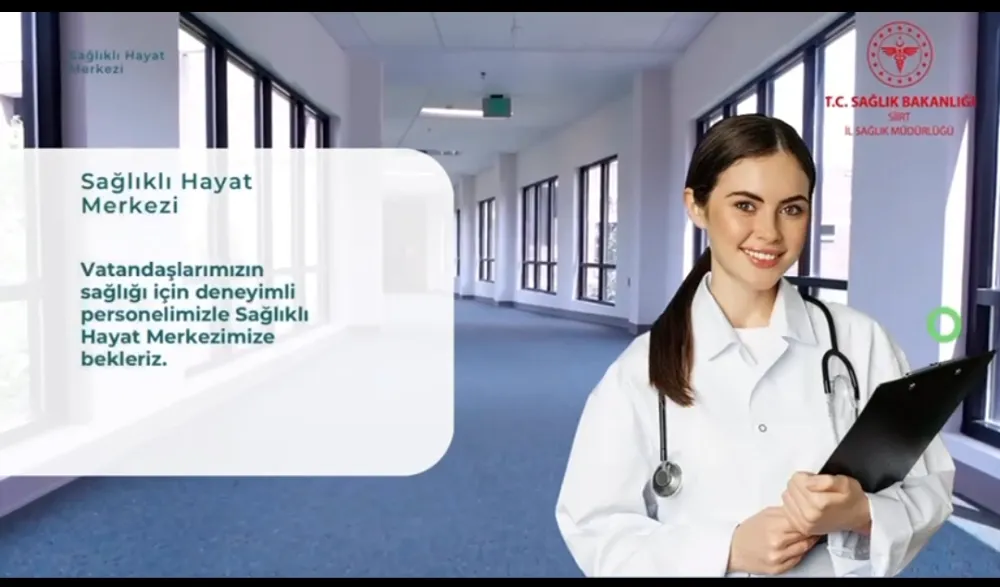 Siirt Sağlıklı Hayat Merkezi Tanıtım Animasyonu