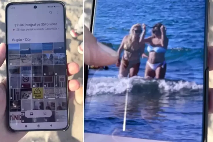 Plajda kadınların fotoğraflarını çeken şüpheli tutuklandı