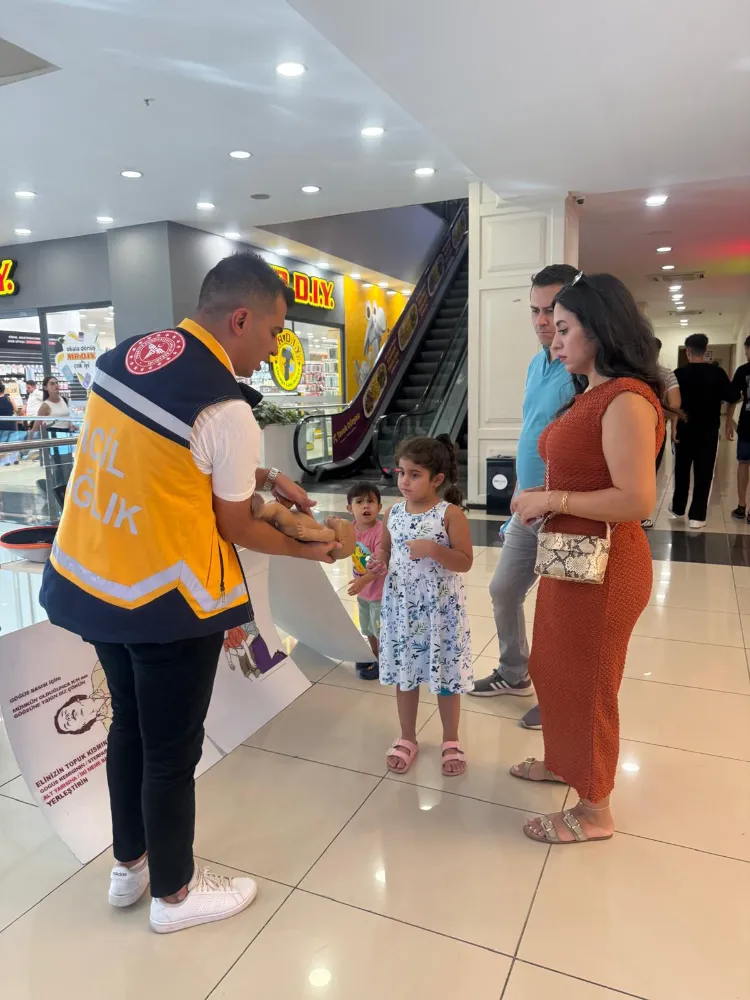 Siirt Park AVM’de İlk Yardım Eğitimi