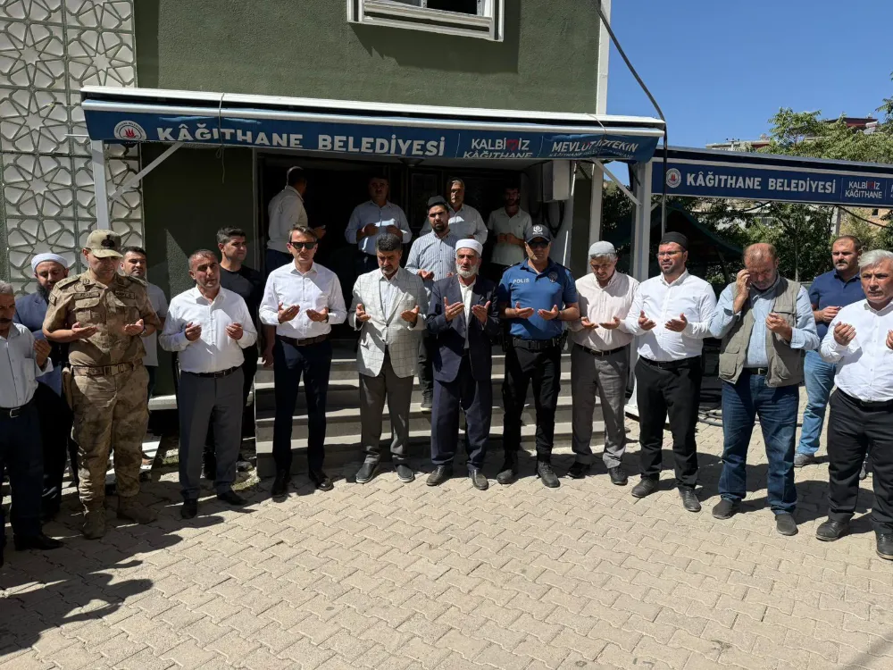 Siirt Baykan Kasımlı Köyü’nde Merhume Naime Sarıyer İçin Taziye Ziyareti