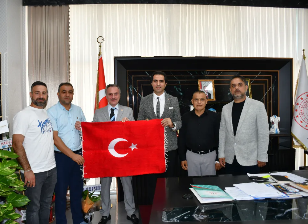 Büyük Birlik Partisi’nden Siirt İl Millî Eğitim Müdürü Saz’a Hayırlı Olsun Ziyareti