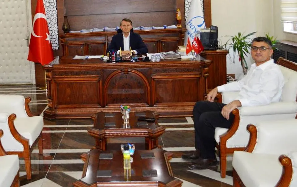 Siirt İl Sağlık Müdürü Hacıoğlu’ndan Baykan Kaymakamı Özcan’a Ziyaret