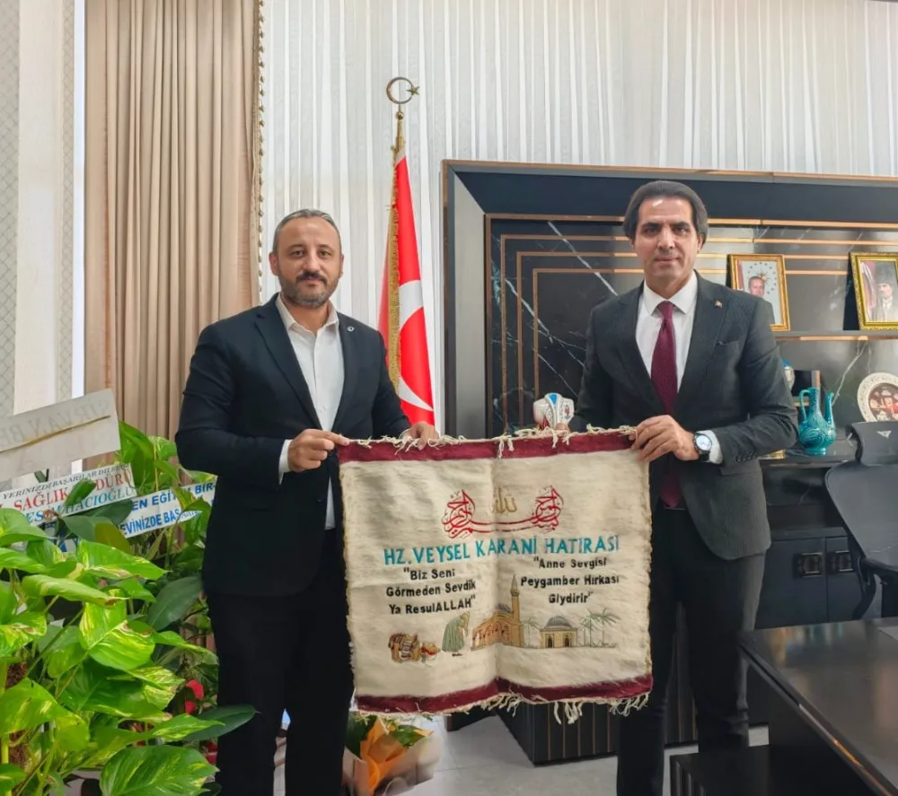 Siirt Belediyesi’nden İl Millî Eğitim Müdürü İlhan Saz’a Hayırlı Olsun Ziyareti