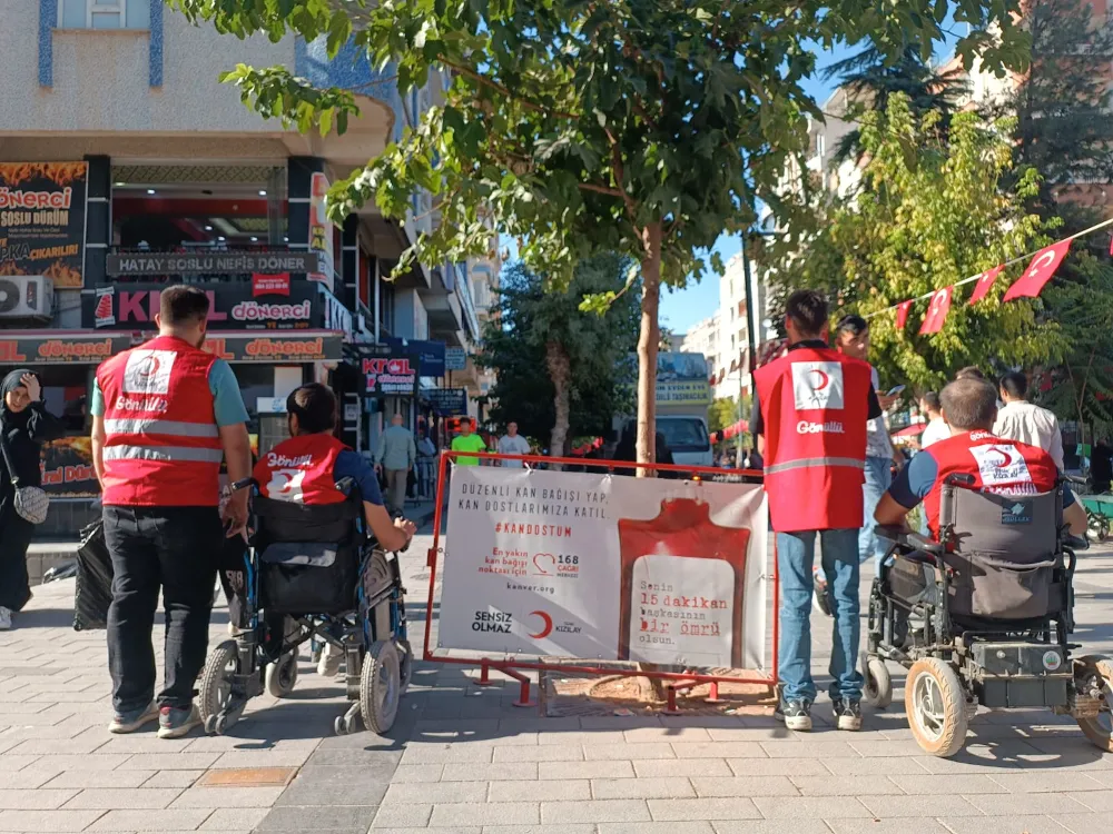 Kızılay Engelsiz Siirt’ten Vatandaşlara Farkındalık Çalışması