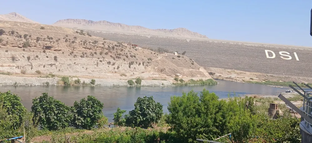 Dicle ve altı nehir Siirt’te buluşuyor, Botan Vadisi’nde eşsiz manzara oluşuyor