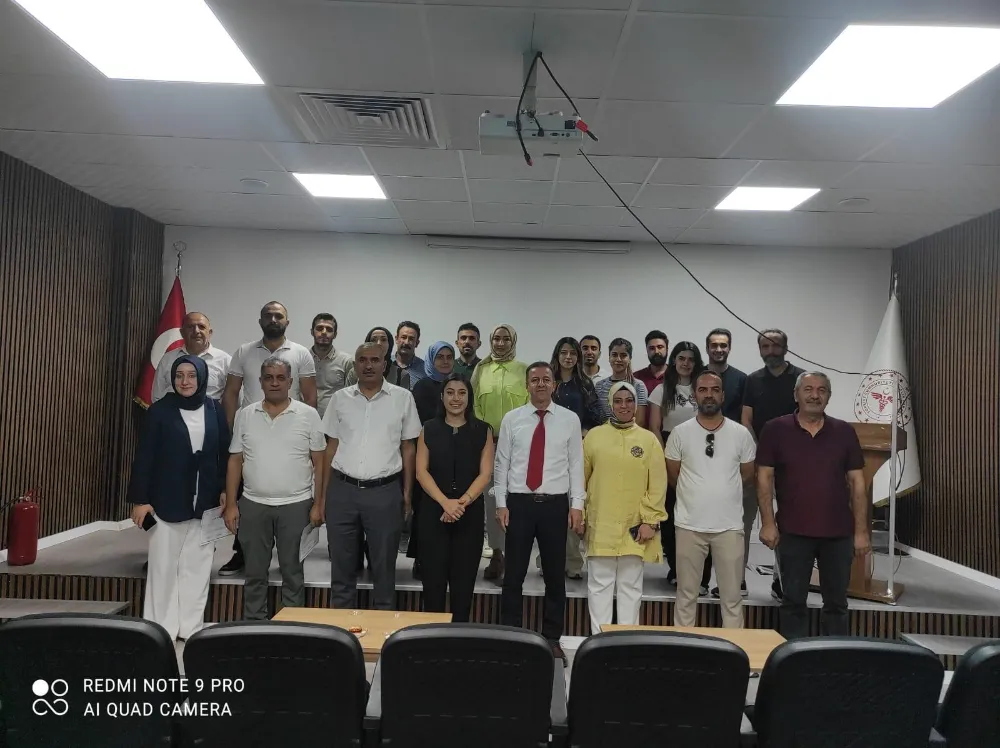 İş Sağlığı ve Güvenliği Eğitimleri Sağlık Çalışanlarımız İçin Devam Ediyor