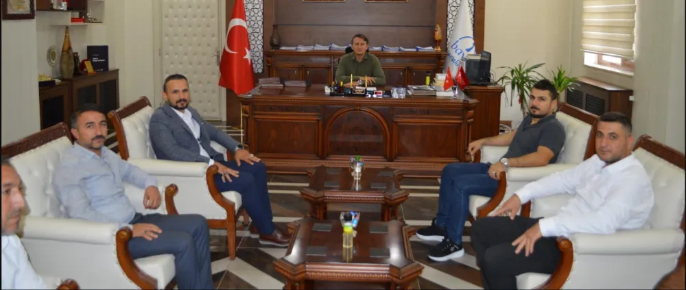 Siirt Baykan Kaymakamı Fatih Özcan’a Ziyaret