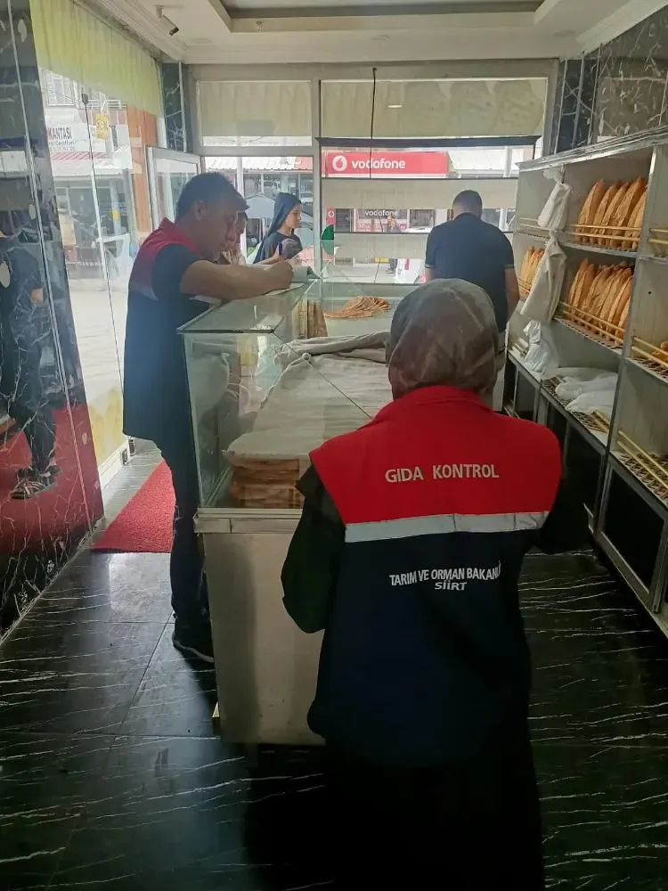 Siirt’te Fırınlara Sıkı Denetim: 526 Bin TL Ceza