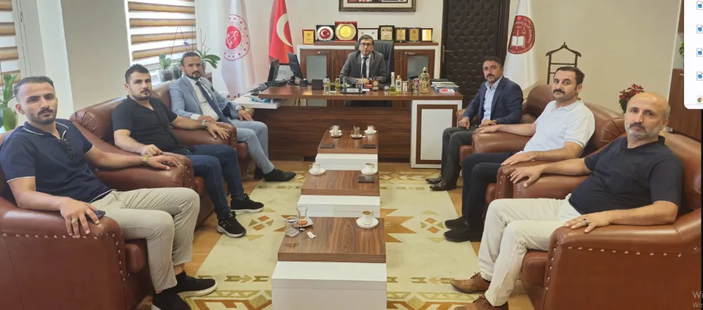 Siirt Cumhuriyet Başsavcısı Yasin Coşkun’a Hayırlı Olsun Ziyareti