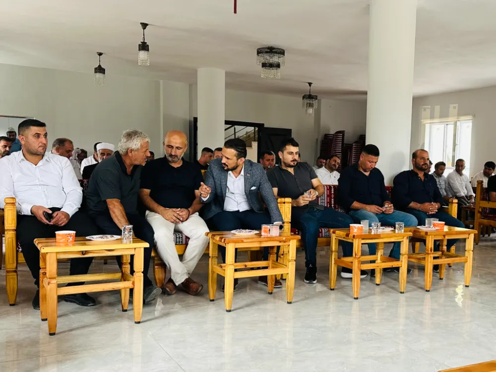 Siirt Baykan’da Kasımlı Köyü Taziye Evi’nde Anlamlı Ziyaret