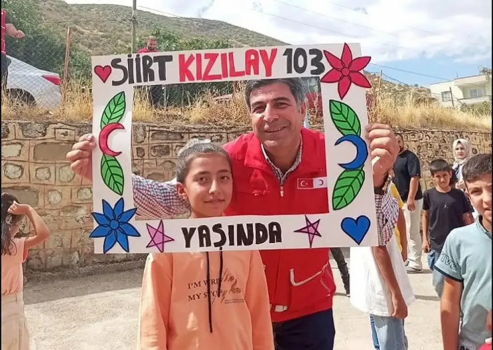 Dayanışmanın Asırlık Çınarı Kızılay, 103. Yılını Siirt’te Kutladı 