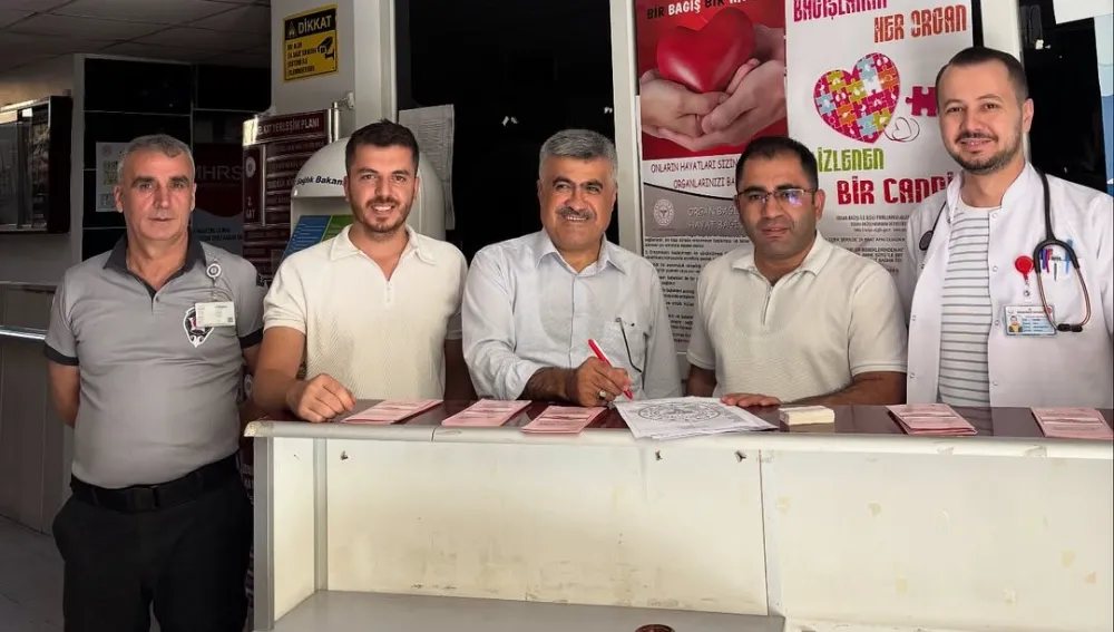 Siirt,Baykan Devlet Hastanesi’nde Organ Bağışı Standı Açıldı