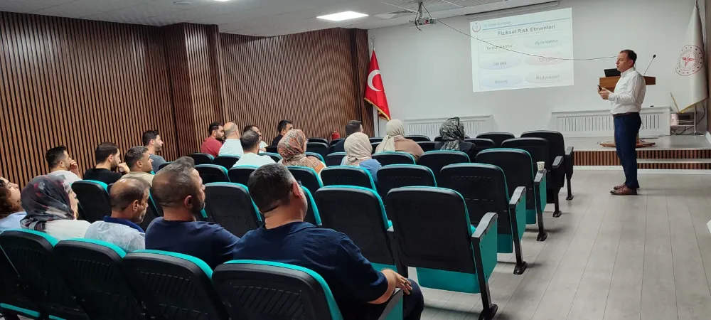 Siirt’te İş Sağlığı ve Güvenliği Eğitimleri Devam Ediyor