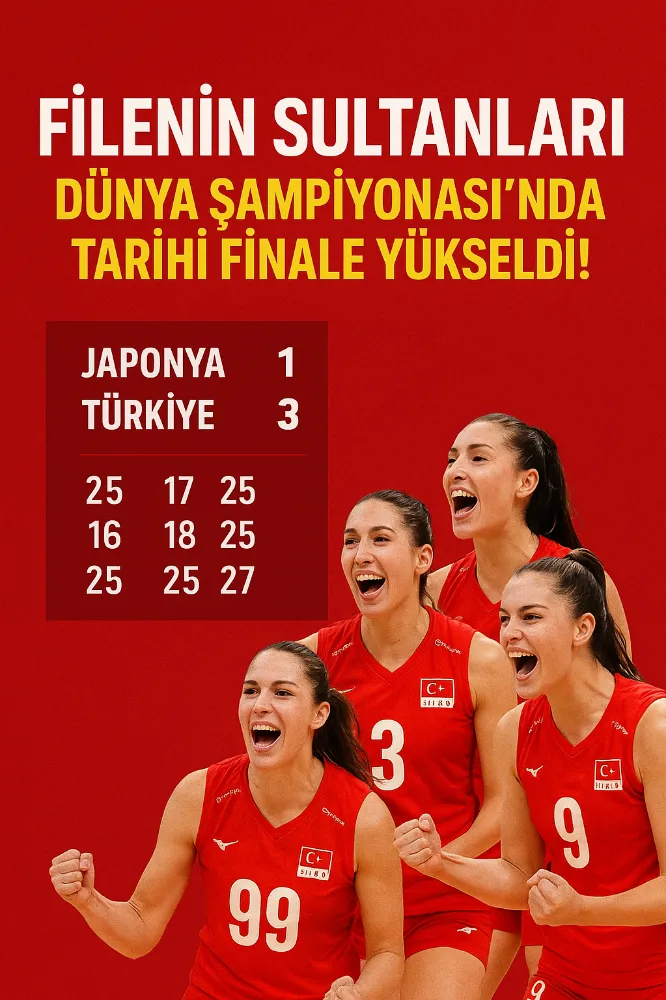  Filenin Sultanları Dünya Şampiyonası’nda Tarihi Finale Yükseldi!