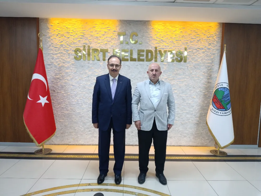 Gazeteci/Yazar Erol’dan, Vali Kızılkaya’ya Ziyaret: Siirt’in Geleceği İçin Önemli Değerlendirmeler 